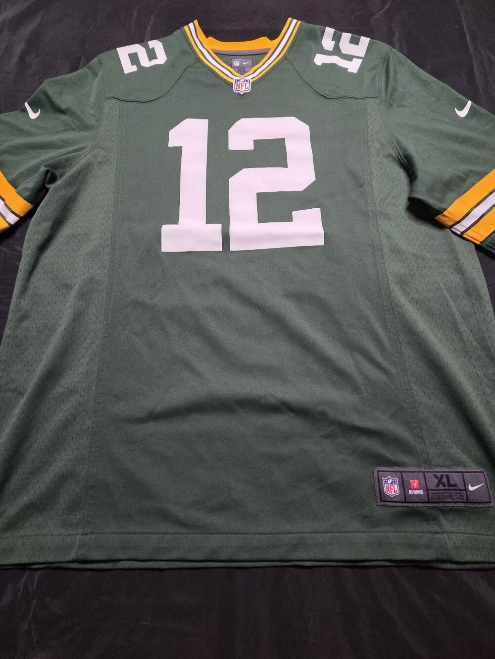 Nike Mens Green Bay Packers Aaron Rodgers #12 Football-NFL Jersey Size XL